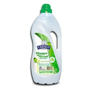 VINAGRE DE ALCOOL 6% MAÇA VERDE 2L CASTELO