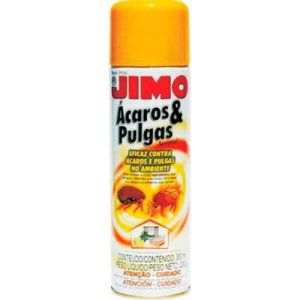 INSETICIDA ACAROS E PULGAS AEROSOL 300ML JIMO