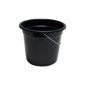 BALDE PLASTICO ECONOMICO PRETO 15L COR&LAR