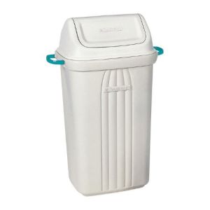 LIXEIRA PLASTICA C/ TAMPA BASCULANTE 30L SANREMO REF.283/1