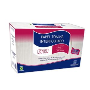 PAPEL TOALHA 3 DOBRAS KITH C/1000