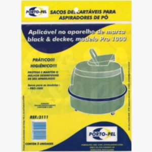 SACO ASPIRADOR PORTOPEL REF.2111